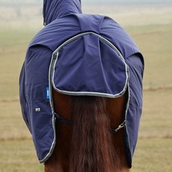 WeatherBeeta ComFiTec Tyro Combo Neck 50G Horse Turnout, Navy/Charcoal, 81-in slide 2 of 8