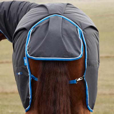 Show full view: WeatherBeeta ComFiTec Tyro Combo Neck 220G Horse Turnout, Black/Cobalt, 66-in slide 7 of 8