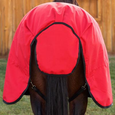 Show full view: WeatherBeeta ComFiTec Original Standard Neck Horse Turnout, Red/Black, 75-in slide 7 of 9