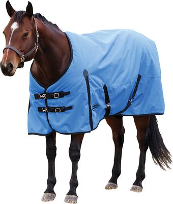 Show full view: WeatherBeeta ComFiTec Original Standard Neck Horse Turnout, Royal Blue/Black, 75-in slide 8 of 9