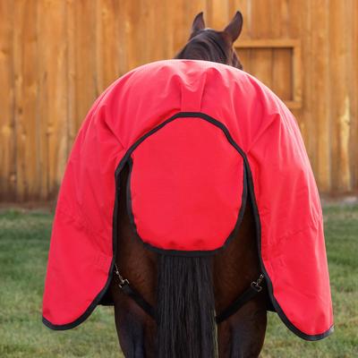 Show full view: WeatherBeeta ComFiTec Original Standard Neck Lite Horse Turnout, Red/Black, 75-in slide 7 of 8