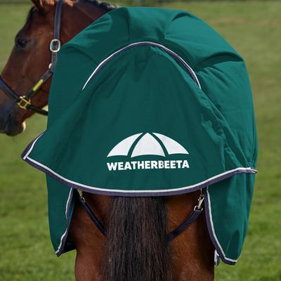 Show full view: WeatherBeeta ComFiTec Plus Dynamic Standard Neck 0G Horse Turnout, Forest Green/Navy, 84-in slide 7 of 8