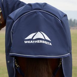 WeatherBeeta ComFiTec Ultra Detach-A-Neck 100G Horse Turnout, Navy, 75-in slide 2 of 9