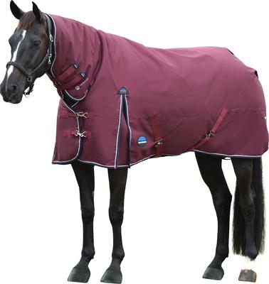 Show full view: WeatherBeeta ComFiTec Essential Combo Neck 220G Horse Turnout, Burgundy/Navy, 72-in slide 9 of 9