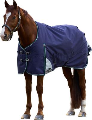 Show full view: WeatherBeeta ComFiTec Plus Dynamic Standard Neck 100G Horse Turnout, Navy/Forest Green, 69-in slide 9 of 9