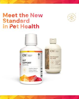 Show full view: ION* Intelligence of Nature Gut Support Digestive Aid Supplement for Dogs & Cats, 16-fl oz bottle slide 3 of 7