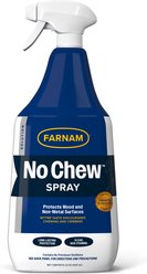 Farnam No Chew Bitter Taste Deterrent Horse Spray, 32-fl oz bottle