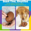 Show in main carousel: Brightkins Football Treat Dispensing Dog Toy, Multi Color, 8.19 x 5.24 x 3.46-in slide 4 of 9