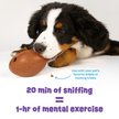 Show in main carousel: Brightkins Football Treat Dispensing Dog Toy, Multi Color, 8.19 x 5.24 x 3.46-in slide 6 of 9