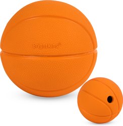 Brightkins Basketball Treat Dispensing Dog Toy, Multi Color, 8.19 x 6.3 x 4.13-in