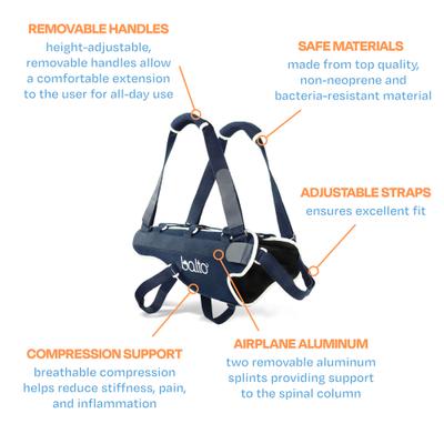 Show full view: Balto Body Lift Dog Body Harness with Handles, Large slide 3 of 9