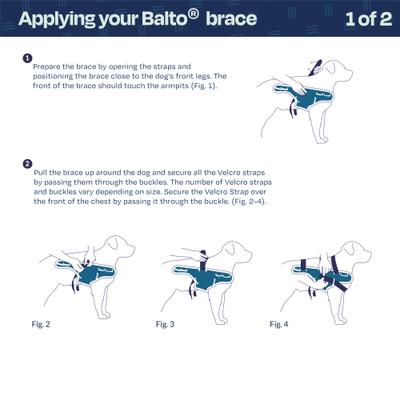 Show full view: Balto Body Lift Dog Body Harness with Handles, Large slide 5 of 9