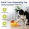 Show in main carousel: PawsPik Happy Duck Interactive Dog Treat Dispenser Toy, Small, Yellow slide 2 of 11