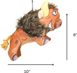 SteelDog USA Ruffian Prairie Buffalo Squeaky Plush Dog Toy slide 2 of 5