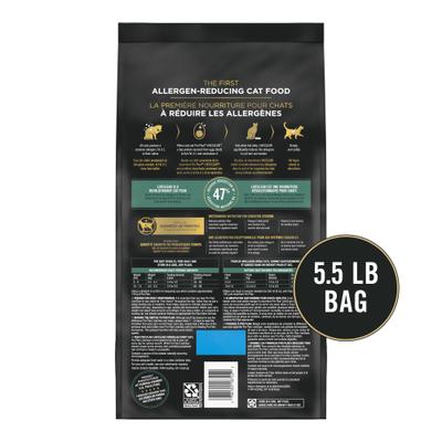 Show full view: Purina Pro Plan LiveClear Sensitive Skin & Stomach Turkey & Oatmeal Formula Dry Cat Food, 5.5-lb bag slide 3 of 13