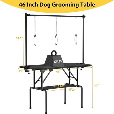 Show full view: LovMor Foldable Mesh Dog Grooming Table, 46-in slide 3 of 8