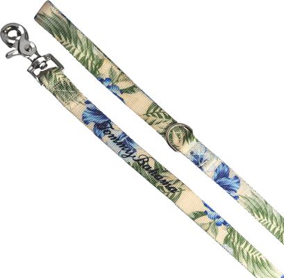 Show full view: Tommy Bahama Pet Nylon Dog Collar & Leash Set, Coconut, Large: 18 to 28-in neck, 1-in wide slide 2 of 3
