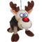 Show in main carousel: SteelDog USA Christmas Holiday Ruffian Reindeer Crinkle Plush Dog Toy slide 1 of 6