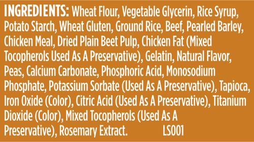 Show full view: Nutrish Soup Bones Minis Chews with Real Beef & Barleys Dog Treats, 6.3-oz pouch (Rachael Ray) slide 8 of 11