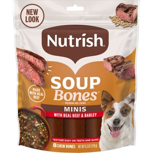 Milk-Bone Mini Comfort Chews Real Beef Dog Treats