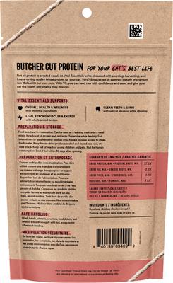 Show full view: Vital Essentials Chicken Breast Freeze-Dried Raw Cat Treats, 2.1-oz bag slide 3 of 10