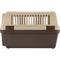 Show in main carousel: Richell Front Door Dog & Cat Carrier, Tan & Brown, 22.4-in slide 2 of 6