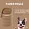 Show in main carousel: Puppington Collapsible Silicone Dog Water Bottle, 18-oz, Latte Beige slide 5 of 9