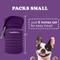 Show in main carousel: Puppington Collapsible Silicone Dog Water Bottle, 18-oz, Plum Wine slide 5 of 9