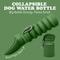 Show in main carousel: Puppington Collapsible Silicone Dog Water Bottle, 18-oz, Basil Green slide 2 of 9