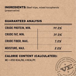 Vital Essentials Beef Tripe Nibs Freeze-Dried Dog Treats, 14-oz bag slide 2 of 8