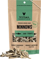 Vital Essentials Minnows Freeze-Dried Raw Dog Treats, 1-oz bag