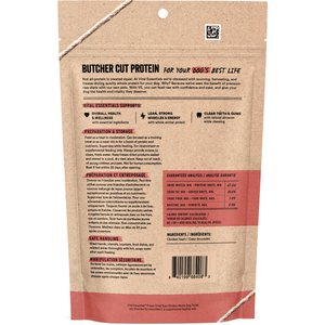 Vital Essentials Chicken Hearts Single Ingredient Freeze-Dried Dog Treats, 3.75-oz bag