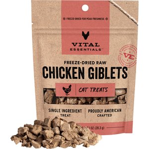Vital Essentials Salmon Bites Freeze-Dried Raw Cat Treats