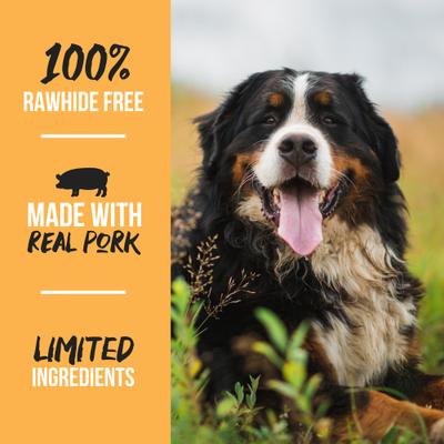 Show full view: Grillerz Smoked Pig Ears Dog Treats, 12 count slide 5 of 9