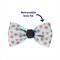 Show in main carousel: Frisco Christmas Peppermint Print Breakaway Cat Collar with Bell & Removable Bow, 8 to 12-in neck, 3/8-in wide slide 3 of 10