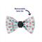 Show in main carousel: Frisco Christmas Peppermint Print Dog Collar with Removable Bow, XS: 8 to 12-in neck, 5/8-in wide slide 2 of 10