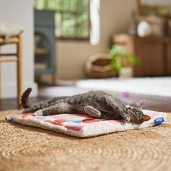 Frisco Sherpa Reversible Cat Mat, Calico Cat