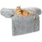 Show in main carousel: Frisco Faux Long Fur Bolster Cat & Dog Couch Cover, Smoke Grey slide 3 of 8