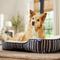 Show in main carousel: Frisco Sherpa Bolster Cat & Dog Bed, Southwest Stripe, Large slide 1 of 9
