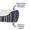 Show in main carousel: Frisco Sherpa Bolster Cat & Dog Bed, Southwest Stripe, X-Small slide 6 of 11