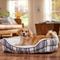 Show in main carousel: Frisco Farmhouse Double Bolster Dog & Cat Cuddler, Medium slide 1 of 10