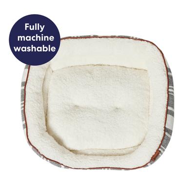 Show full view: Frisco Farmhouse Double Bolster Dog & Cat Cuddler, Small slide 6 of 10