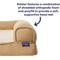 Show in main carousel: Frisco Faux Felt Orthopedic Sofa Dog & Cat Bed with Removable Cover, Tan, XX-Large slide 4 of 8
