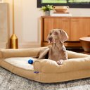 Frisco Faux Felt Orthopedic Sofa Dog Bed with Removable Cover, Tan, XX-Large
