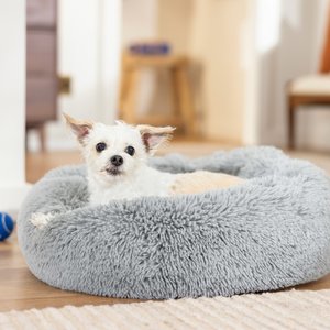 Best Friends by Sheri The Original Calming Shag Fur Donut Cuddler Cat & Dog Bed