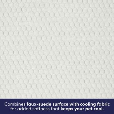 Show full view: Frisco Cooling Orthopedic Pillow Dog Bed with Removable Cover, Gray, X-Large slide 3 of 9