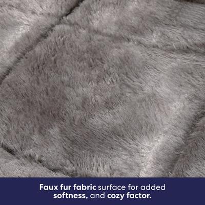 Show full view: Frisco Self-Warming Bolster Kitten Bed, Gray slide 3 of 8