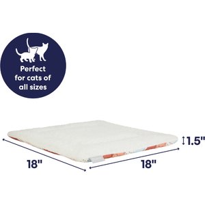 Frisco Sherpa Reversible Cat Mat, Calico Cat