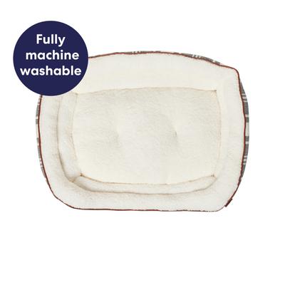 Show full view: Frisco Farmhouse Double Bolster Dog & Cat Cuddler, Medium slide 6 of 10