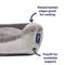 Show in main carousel: Frisco Herringbone Cuffed Cuddler Dog & Cat Bed, Grey, Small slide 5 of 10